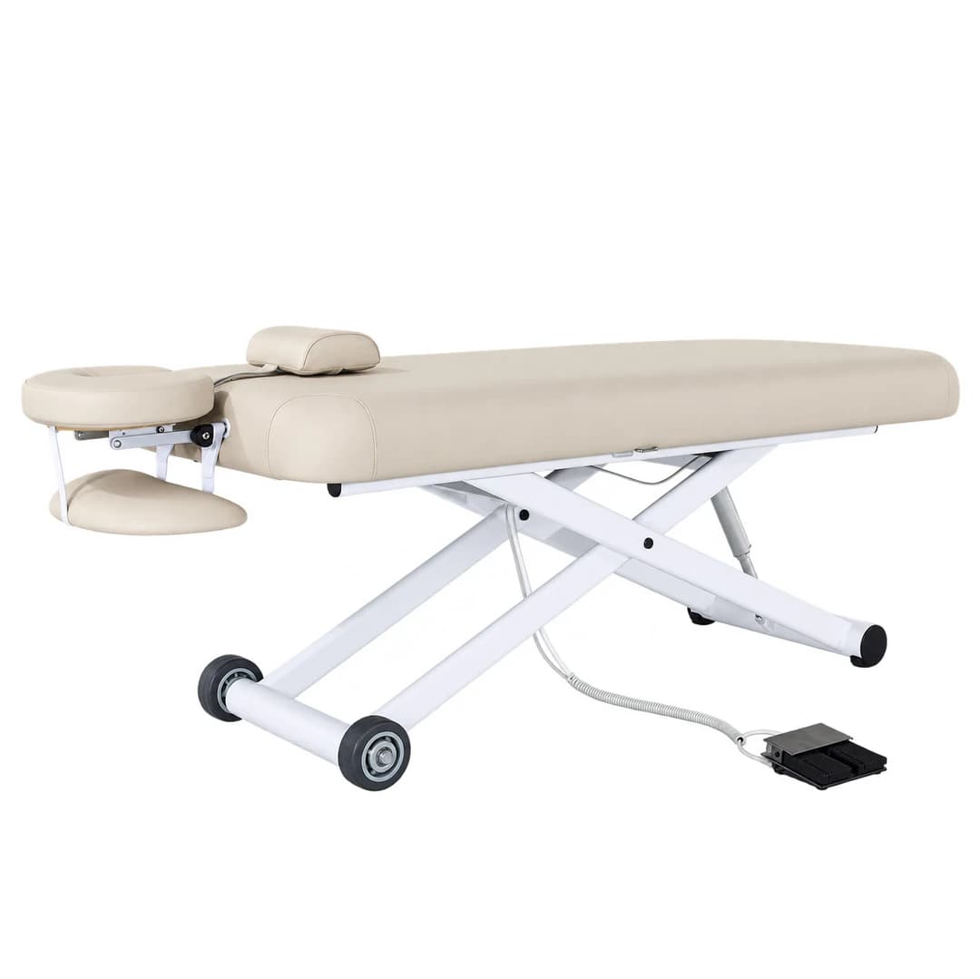 Kona electric massage table with low ADA-compliant height
