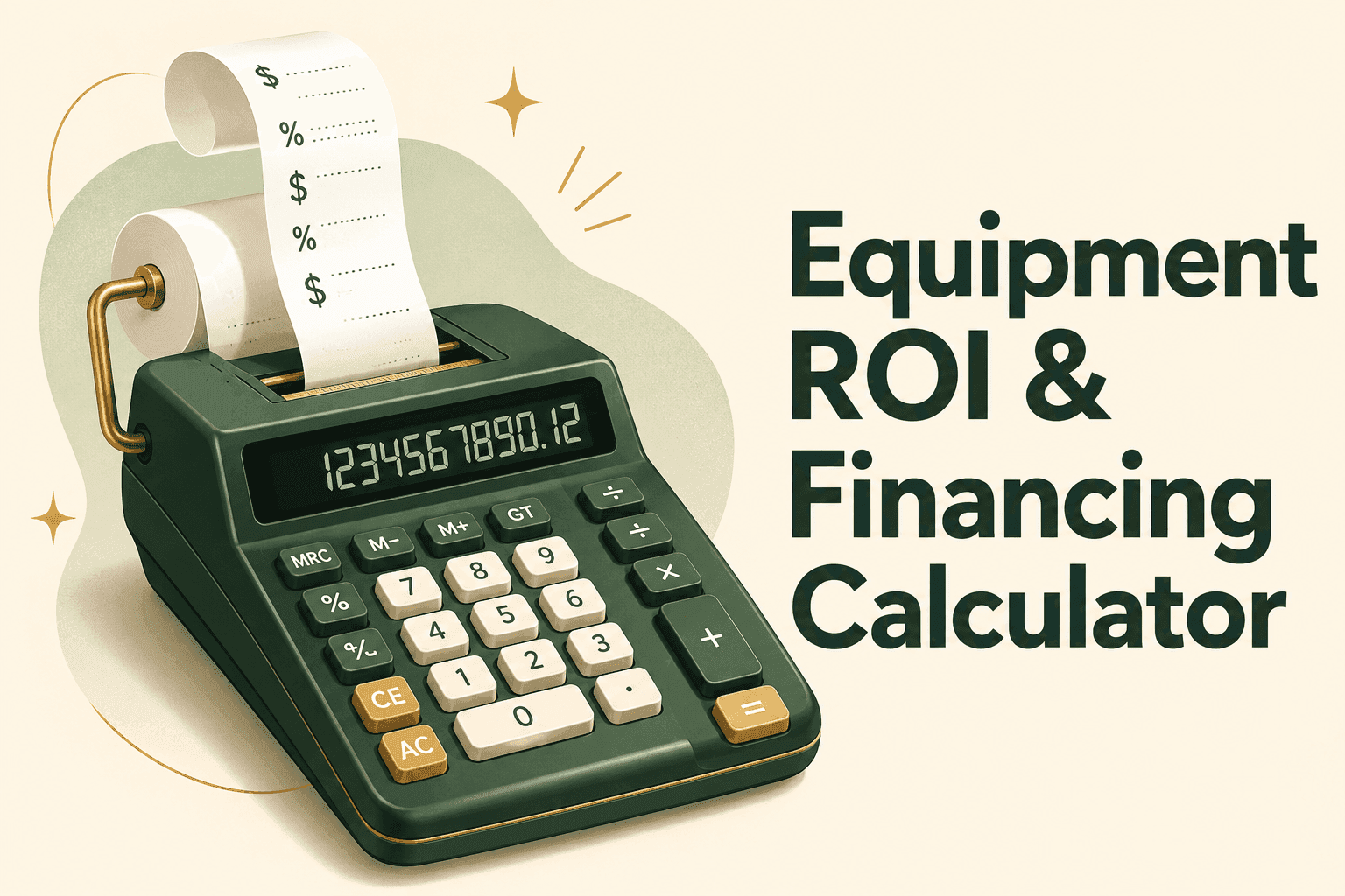 Equipment ROI Financing Calculator