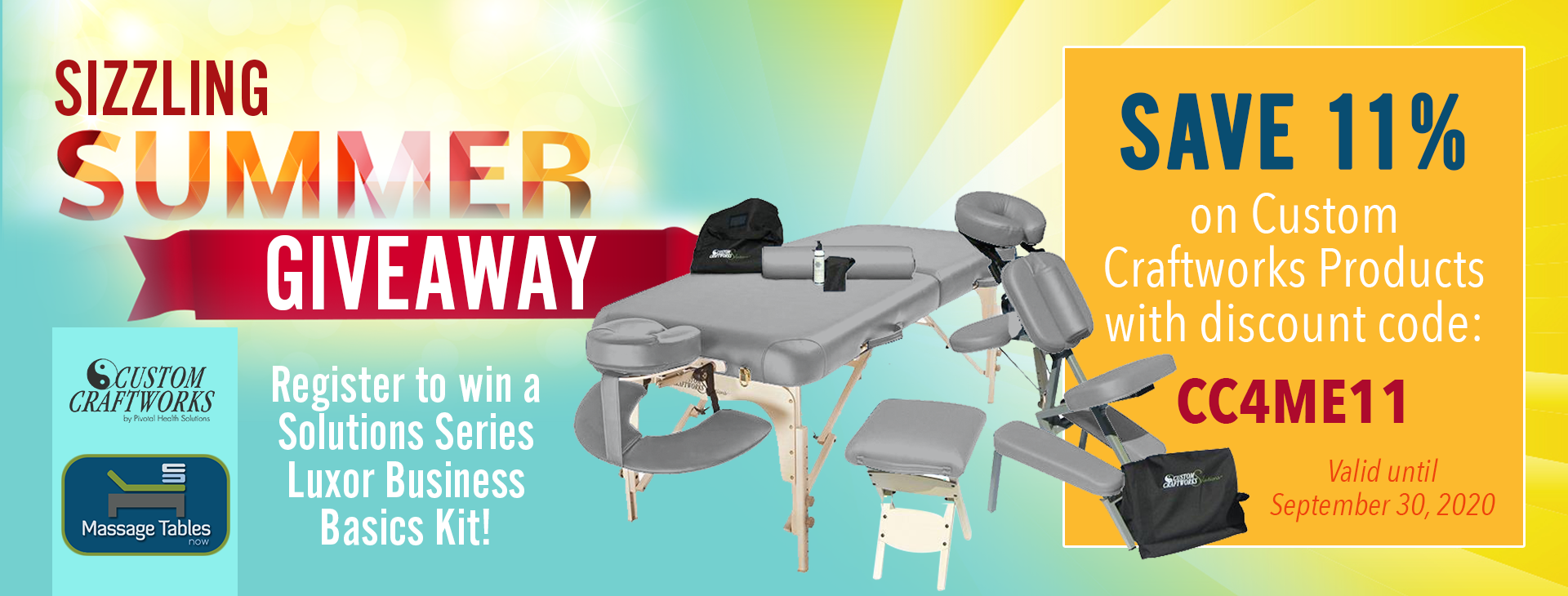 Sizzling Summer Give-Away with Custom Craftworks