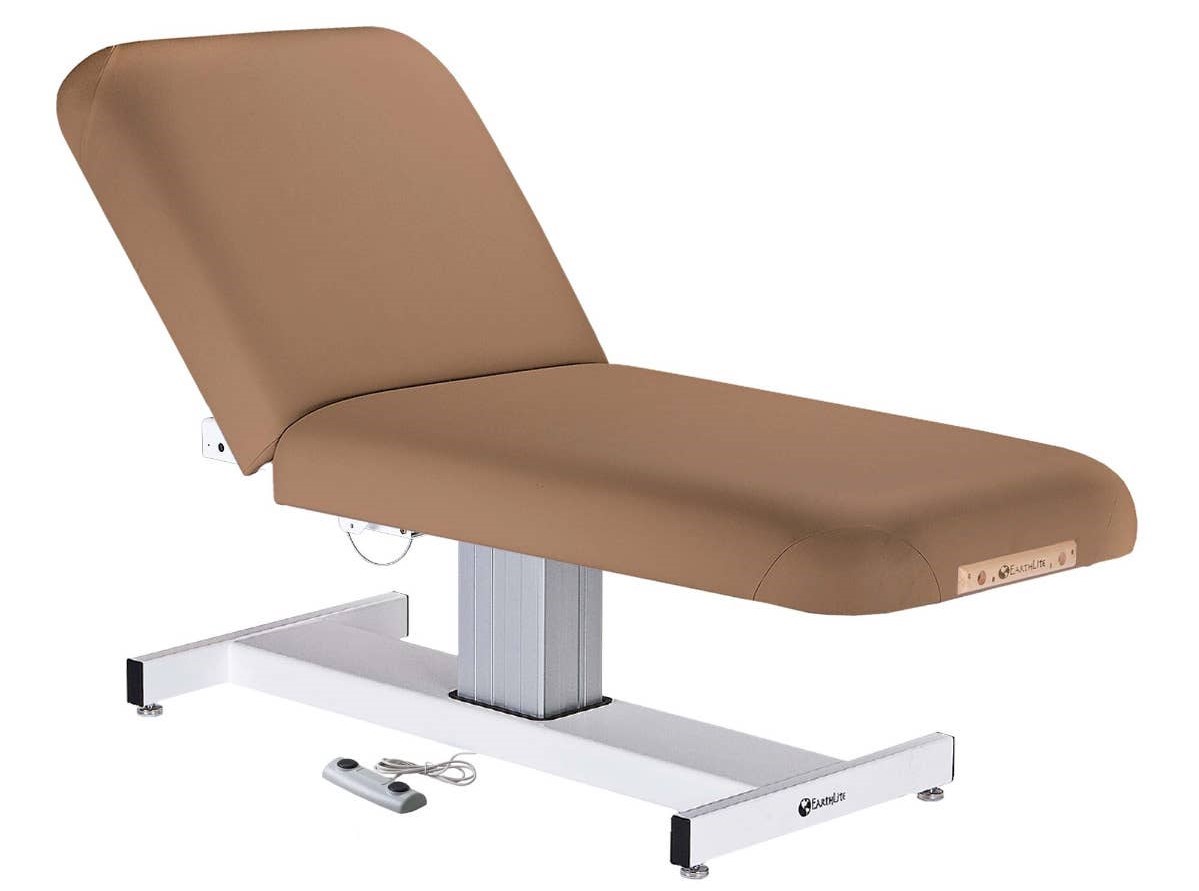 Earthlite EVEREST Pedestal Electric Lift Massage Table, Tilt